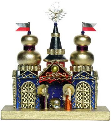 Miniature Krakow Nativity by competition winner kirsz