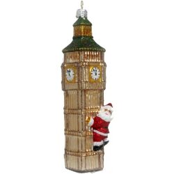 Santa on the Big Ben ornament