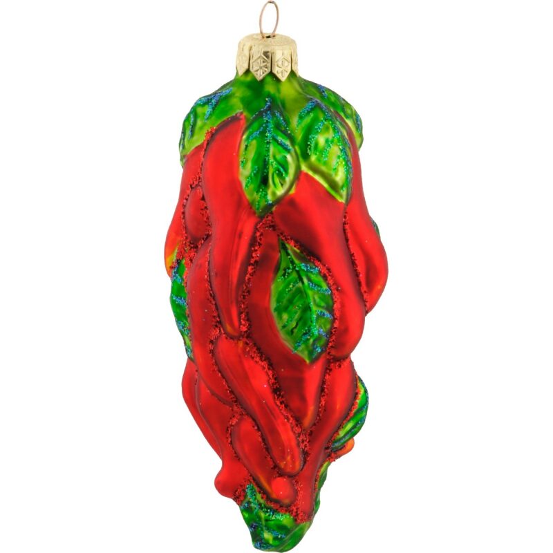 Chili pepper Christmas ornament