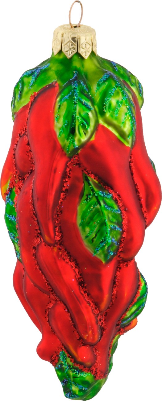 Chili pepper Christmas ornament