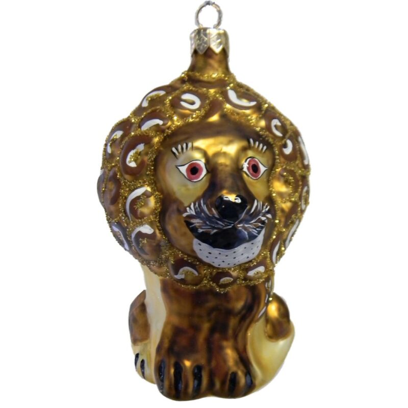 The Lion King glass Christmas ornament
