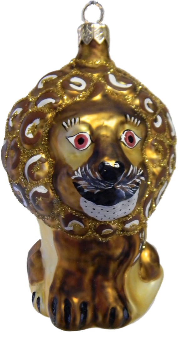 The Lion King glass Christmas ornament