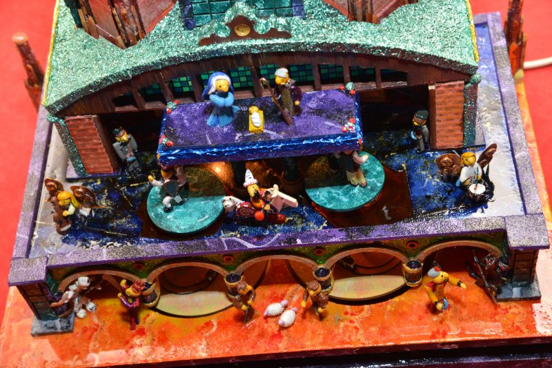 Detail from szopka entry to 2017 cKrakow Nativity competition