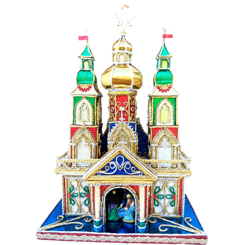 Krakow Nativity with three steeples
